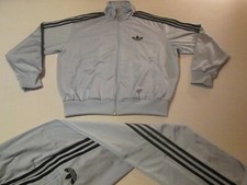 FULL BNWT ADICOLOR FIREBIRD VENTEX VINTAGE Y2K M/L LARGE 186 D7/52 SHINY GLANZ