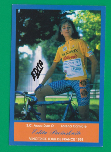 Cyclisme carte cycliste edita - cycliste,