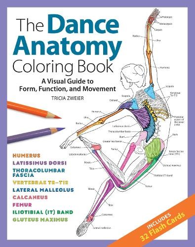 The dance anatomy coloring - anatomy,