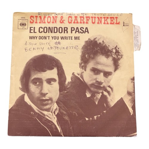 Disque vinyle 45t simon - vinyle, &