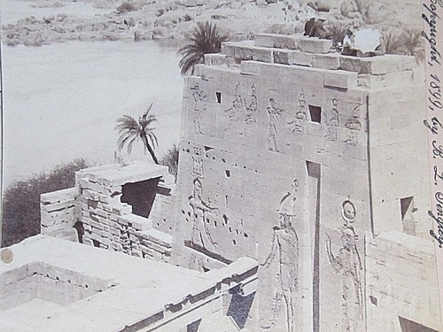 1899 photo stéréo phylae - 1899,