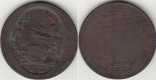 Monnaie Médaille De Confiance Monneron 5 Sols 1792