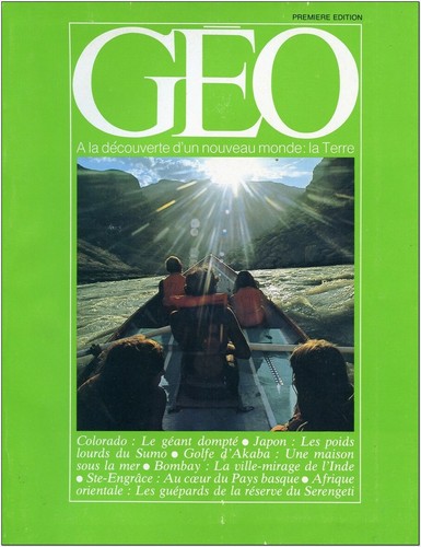 Revue geo magazine - revue,