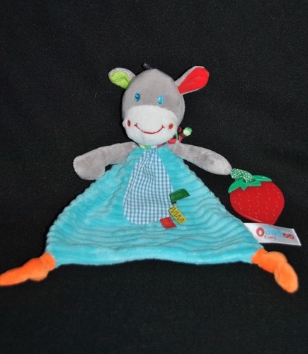Peluche doudou zèbre - , plat