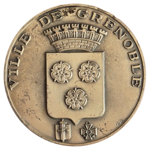 Médaille ville grenoble - ville, de