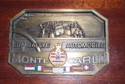 Plaque badge rallye - plaque,