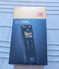 Dictaphone numérique Kodak VRC550 8 Go Noir comme NEUF