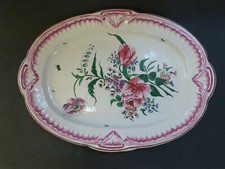 grand plat en faïence