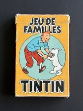 Goodies / Jeu de Cartes Familles TINTIN 1993 - Carta Mundi / HERGE - Complet