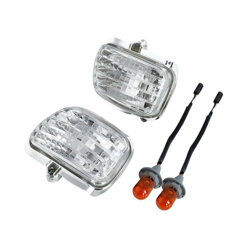 Clignotant clair pour honda - clignotant,