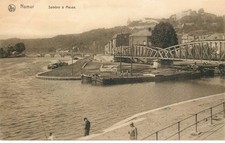 BELGIQUE  NAMUR  sambre & meuse  (peniche)