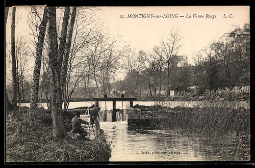 Cpa montigny sur - cpa, montigny-sur-loing,