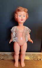 Ancienne Poupée de 1950 en celluloïd - 65 cm - gout Bella