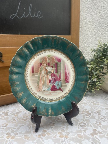 Assiette décorative terre - en,