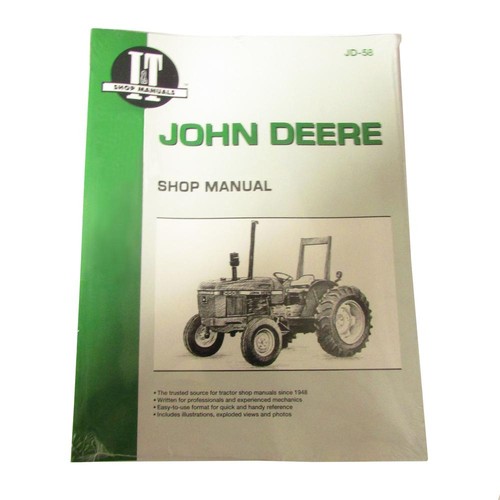 Shop service manual fits john - service,