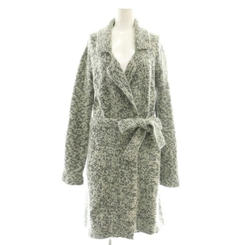 Cardigan long gris - , en