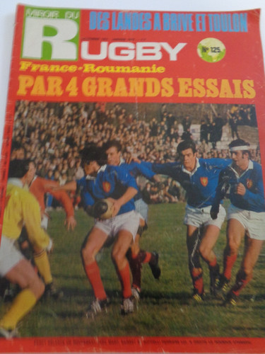 Miroir rugby décembre 1971 - miroir, du