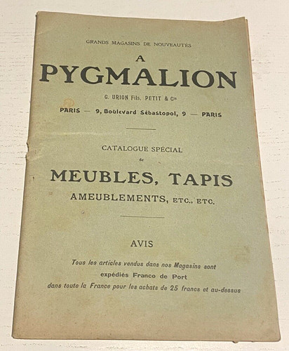 Catalogue grands magasins - magasins, a