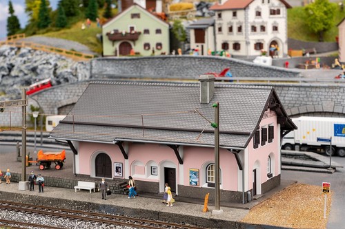 Maquette gare lavin - maquette,, de