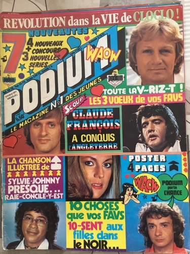 Podium 1977 sheila - 10/1977,