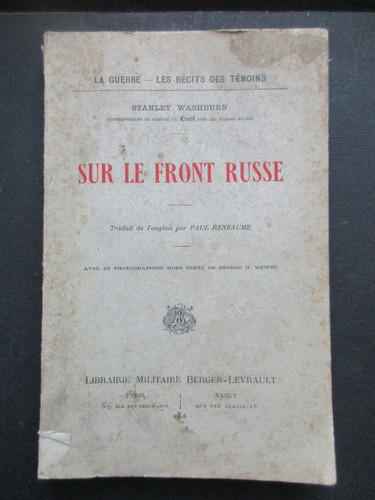 Sur front russe la - le, guerre