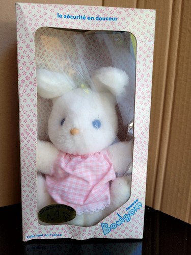 Vintage peluche doudou lapin - doudou,