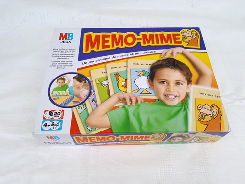 Jeu societe memo mime - jeu,