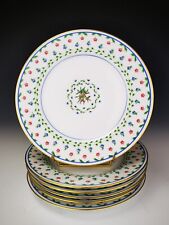 Limoges Céralene Sèvres "LAFAYETTE" - 6 Assiettes à dessert - ø 22 Cm (Raynaud)