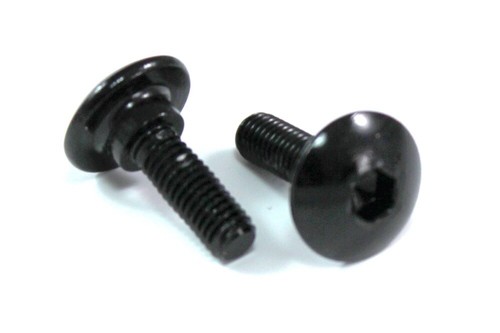 Noir aluminium tête de - 2x,