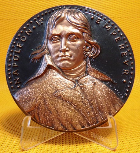 Médaille cuivre napoléon 1er - cuivre,