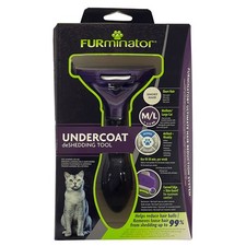 FURminator Pour Chats Grands À Poils Courts, Outil De Soins De Pelage