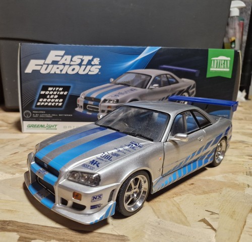 Nissan skyline r34 gtr 18 - r34, 1/18