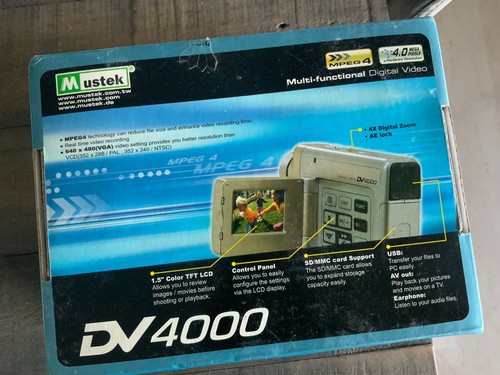 Mustek 4000 caméscope - mustek, 4000:camÉscope