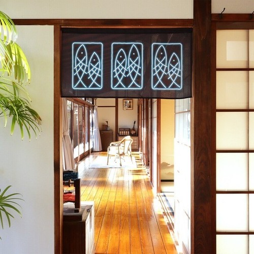 Rideau noren japonais - rideau,