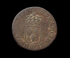 Liard Au Buste Juvénile 1720