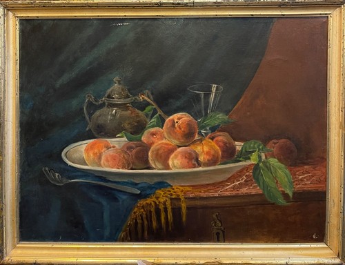 Peinture antique huile sur - antique,,