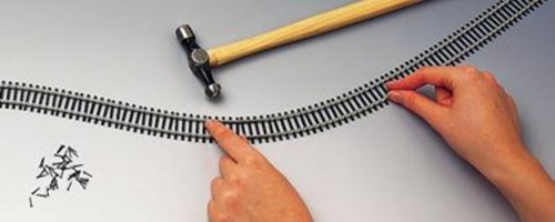 Hornby r621 rail flexible - -,