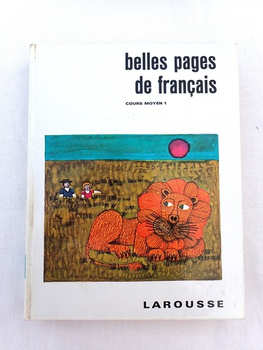 Livre scolaire belles pages - pages, de