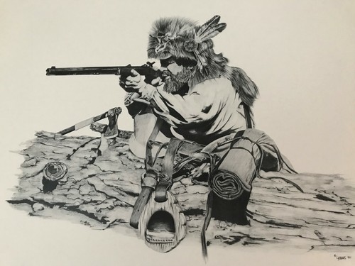 Western art mountain - /,