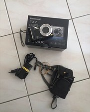 Panasonic LUMIX DMC-TZ7 Camera, Battery, Charger, SD Card, Case & Manual