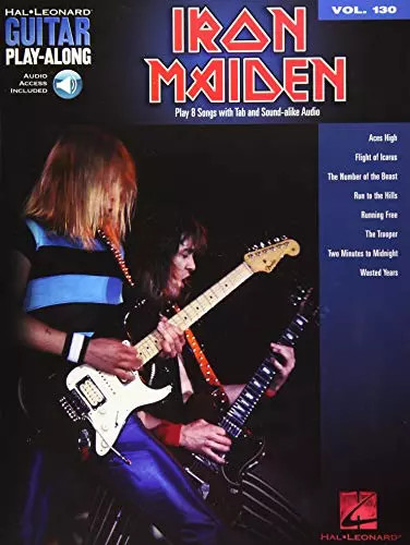 Iron maiden guitar - iron, play-along