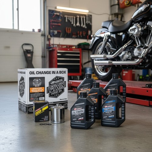 Oil change kit mineral - oil,