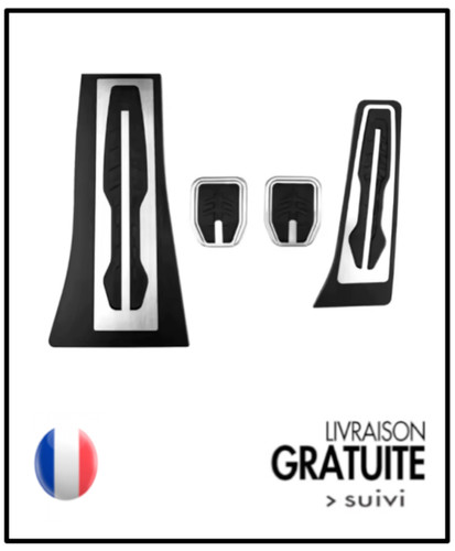 Pédalier repose pied - , alu