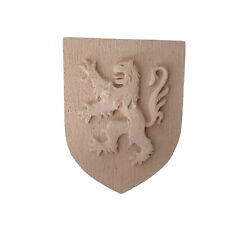 Blason Lion, province des "Flandres" ou "Soule", pierre reconstituée artisanale