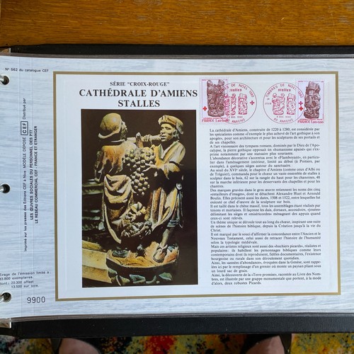 France feuillet cef 562 - france,