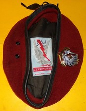 BERET ROUGE DES PARACHUTISTES