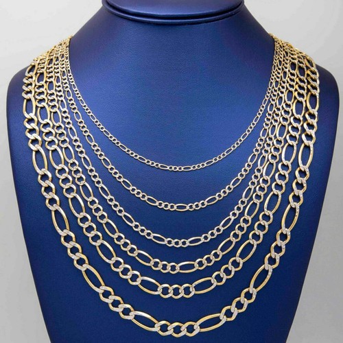 Solide 14k coupe diamant - 14k,