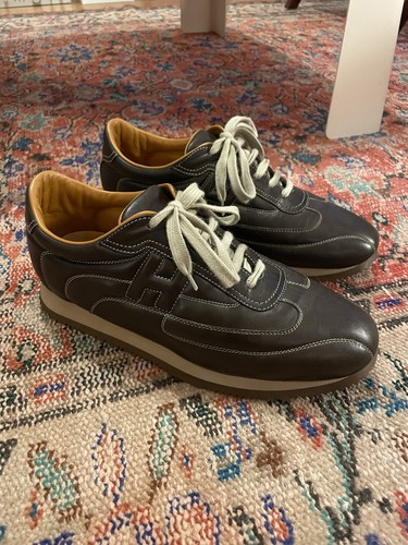 Hermès quick sneakers brown - hermès, sneakers,