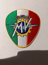 Patch Thermocollant Brodé MV Agusta Italie Motocycles H9cm L8cm .....