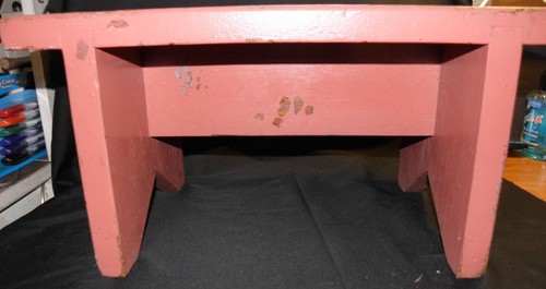 Vintage wood step - vintage,